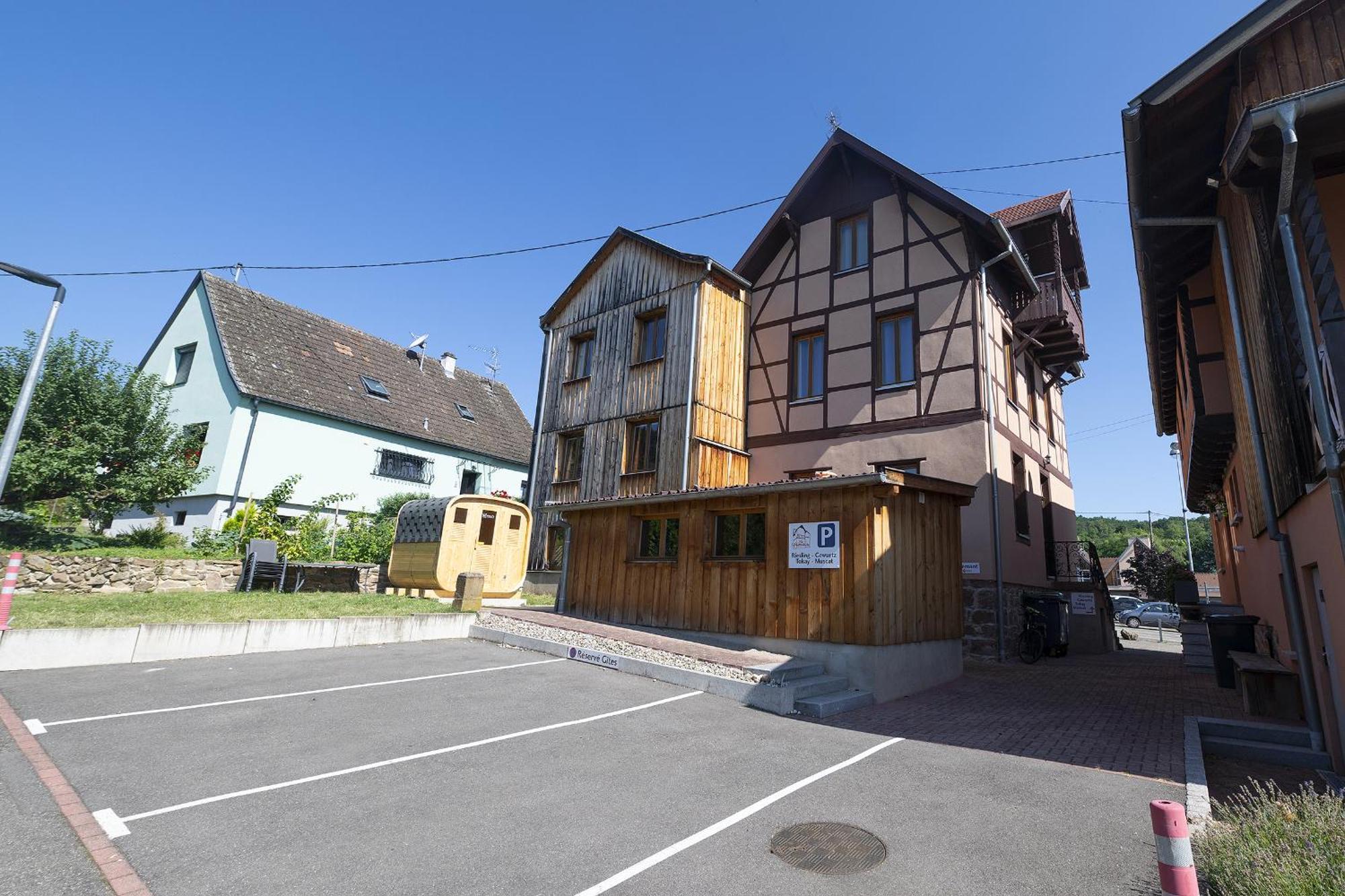 Riesling - Vue Imprenable Sur Le Vignoble - Renove Recemment - Parking Gratuit Apartment Riquewihr Bagian luar foto